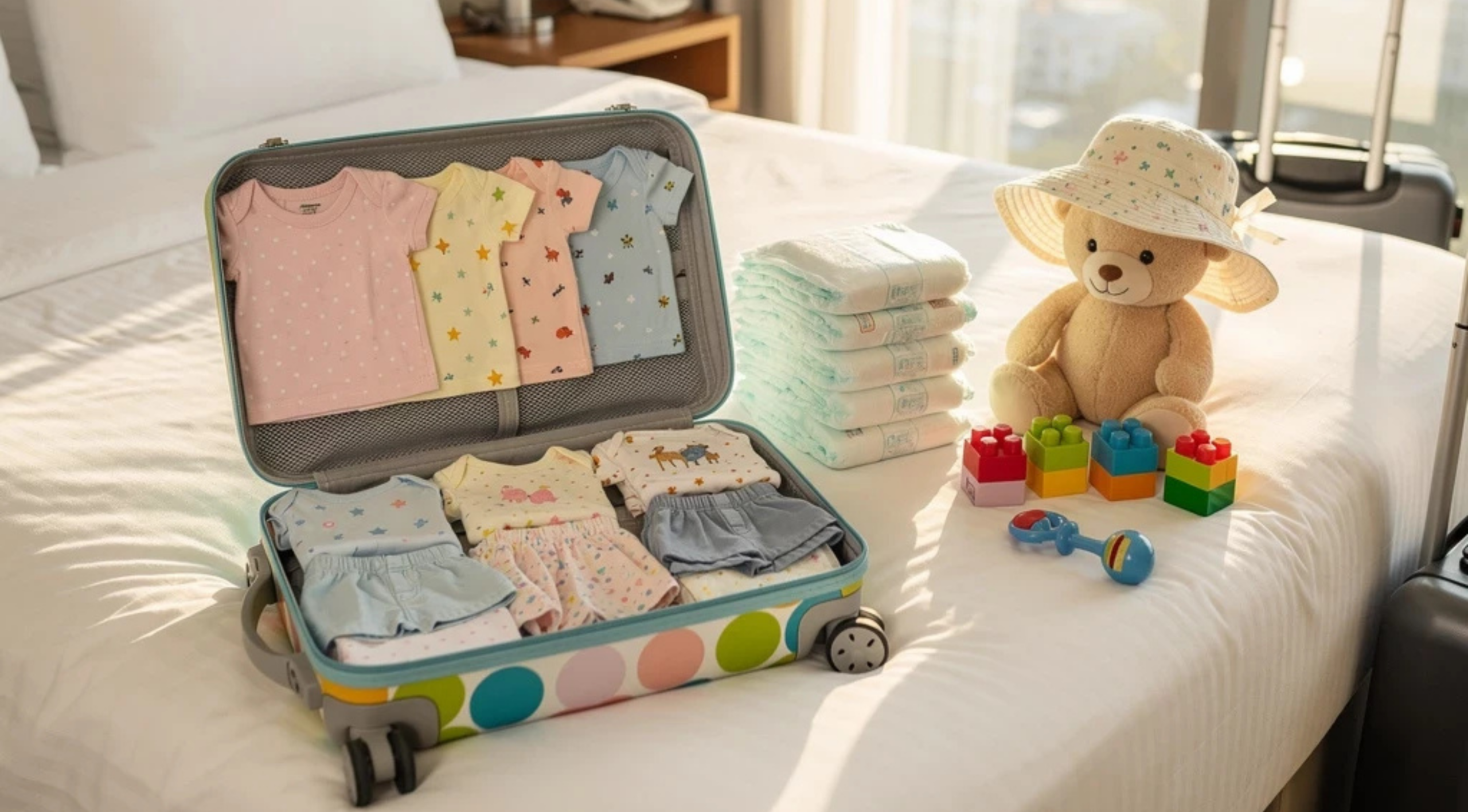 Reisen mit Kindern: Minimalistische Packliste nach Alter
