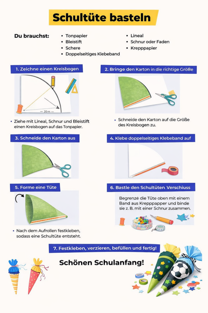 einfache Bastelanleitung