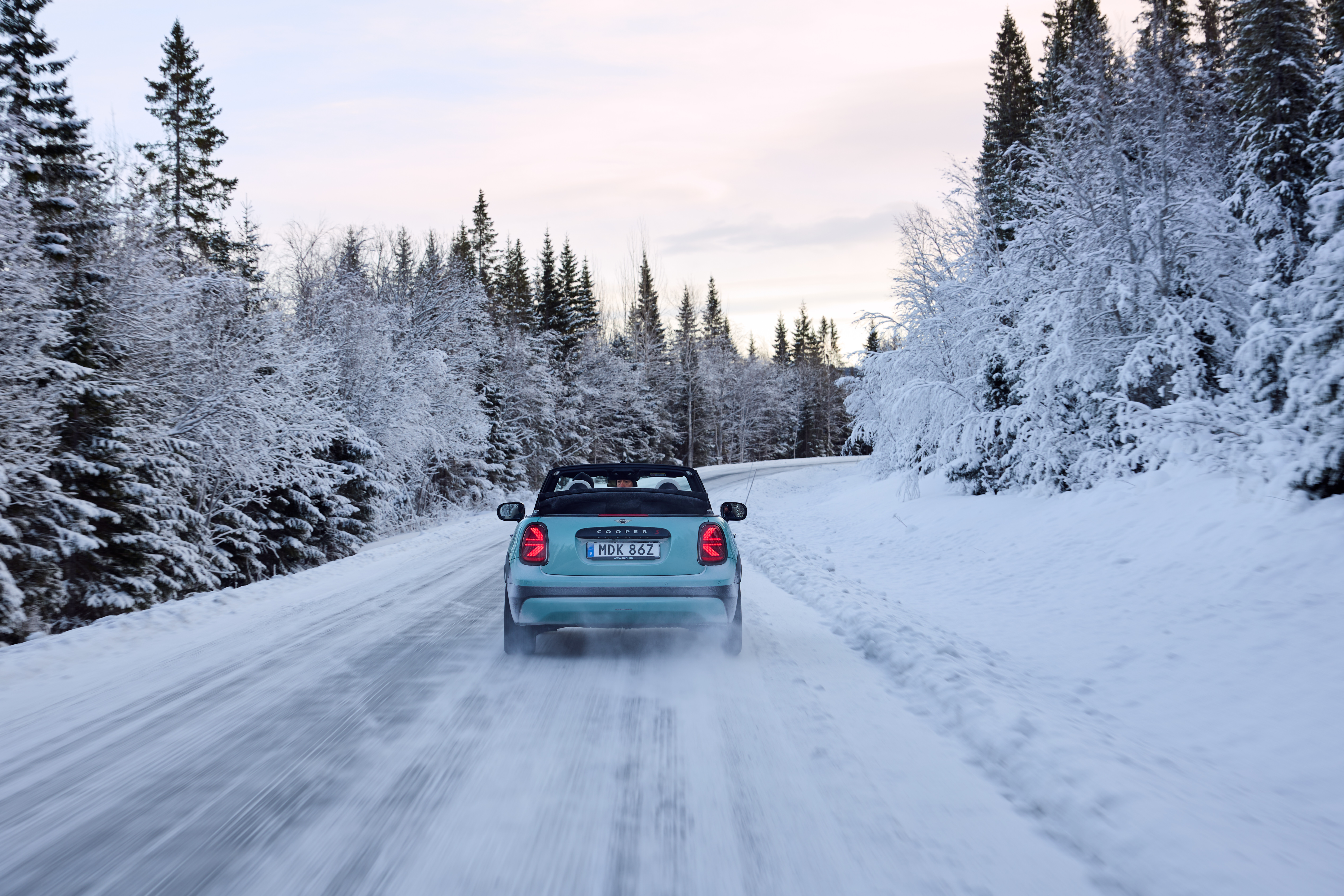 Sorry, Sommer. MINI macht, was es will. Ankommen in Åre