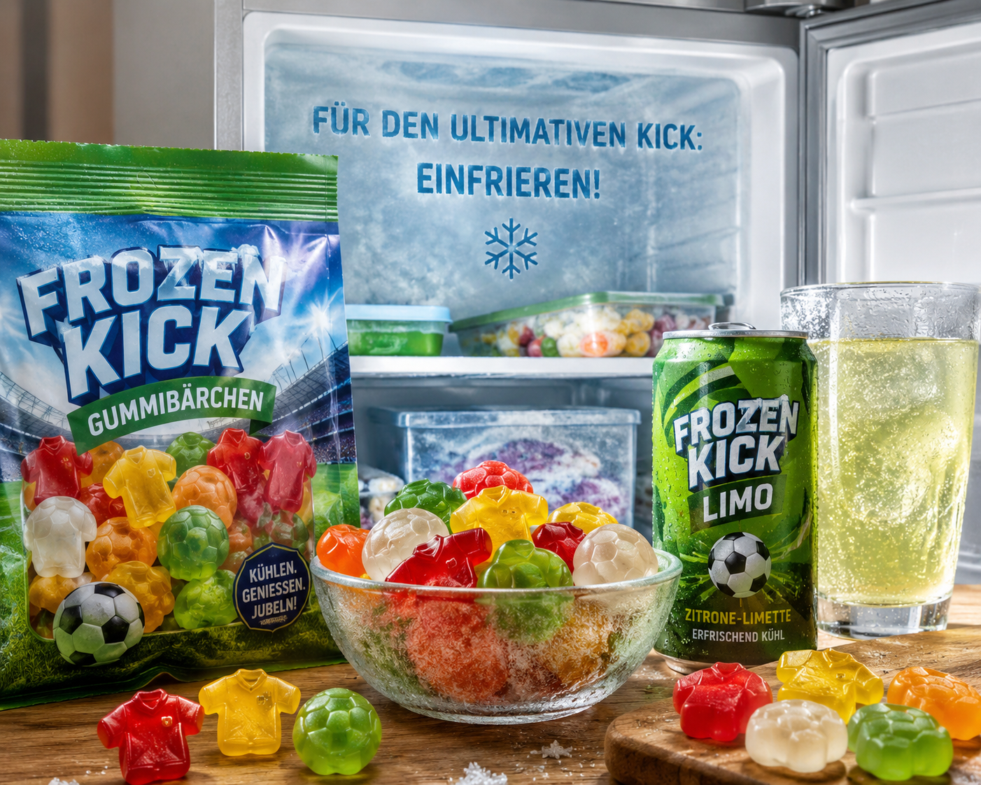 Frozen Football Gummies: Der coole Snack-Trend für kleine Fußballfans