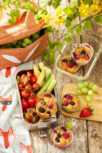 Saftige Apfel-Beeren-Muffins – das Familienrezept mit Valensina KIDS