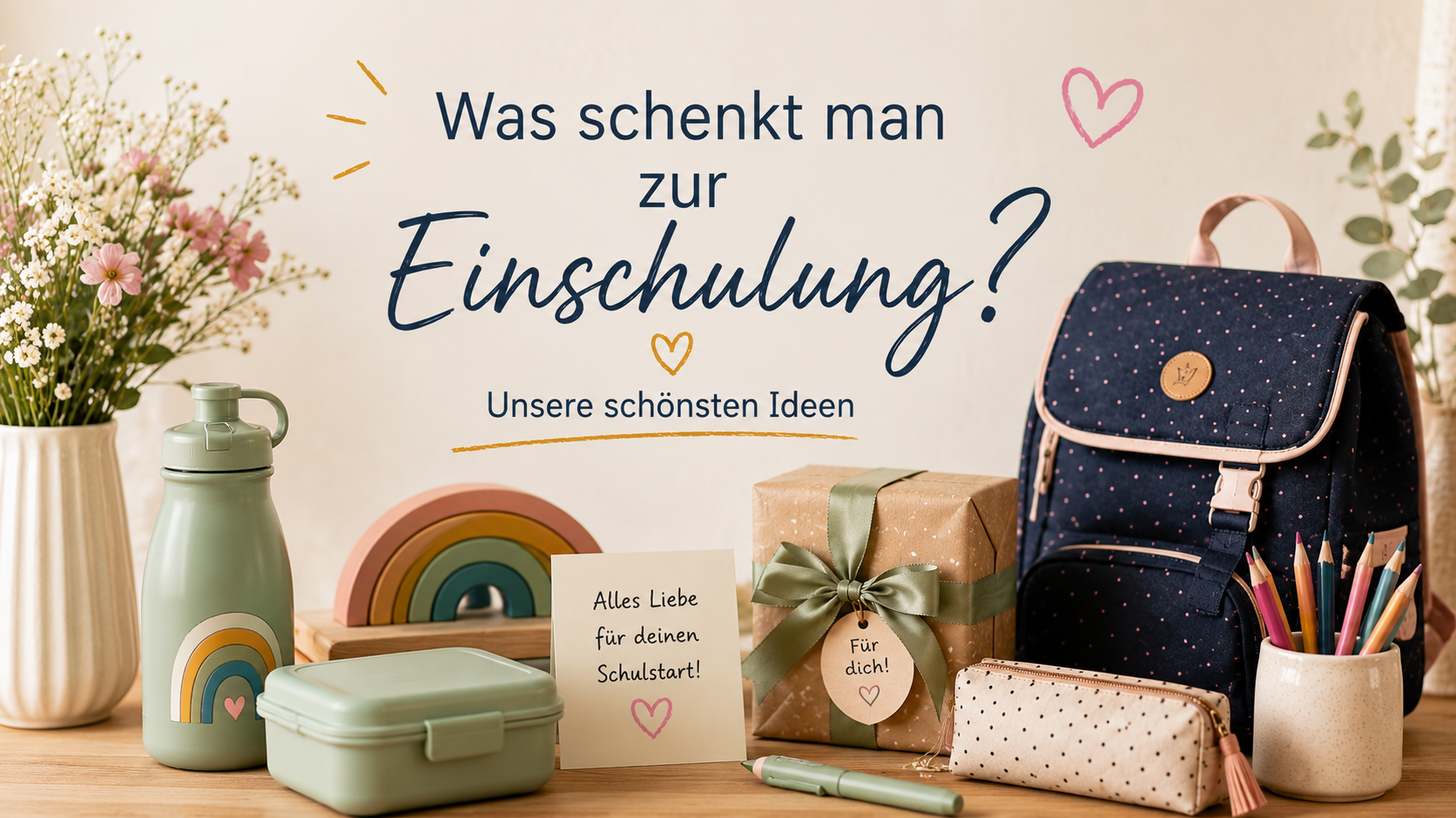 Geschenkideen zur Einschulung: Sinnvolle Ideen für Schulkinder
