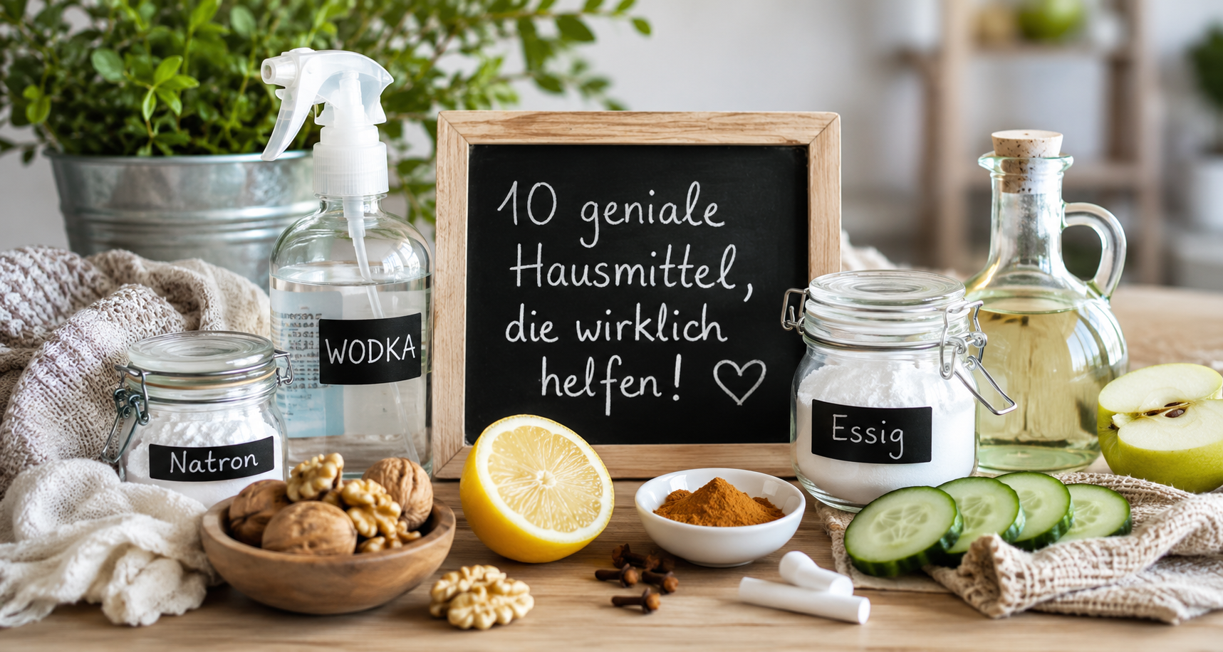 Die 10 besten Hausmittel, die ich viel früher hätte kennen sollen